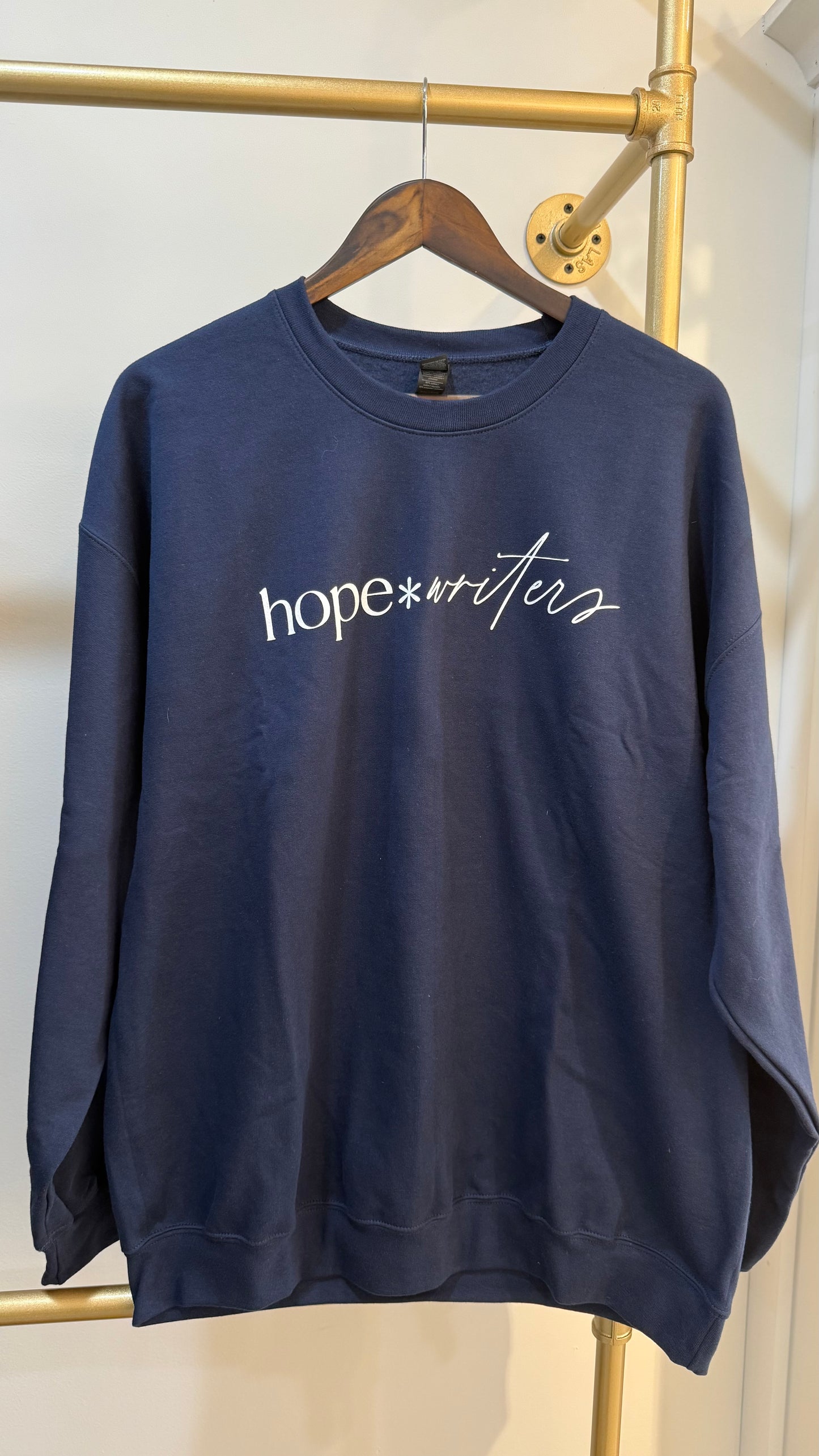 hope*writer Unisex Crew Sweatshirt (Large)