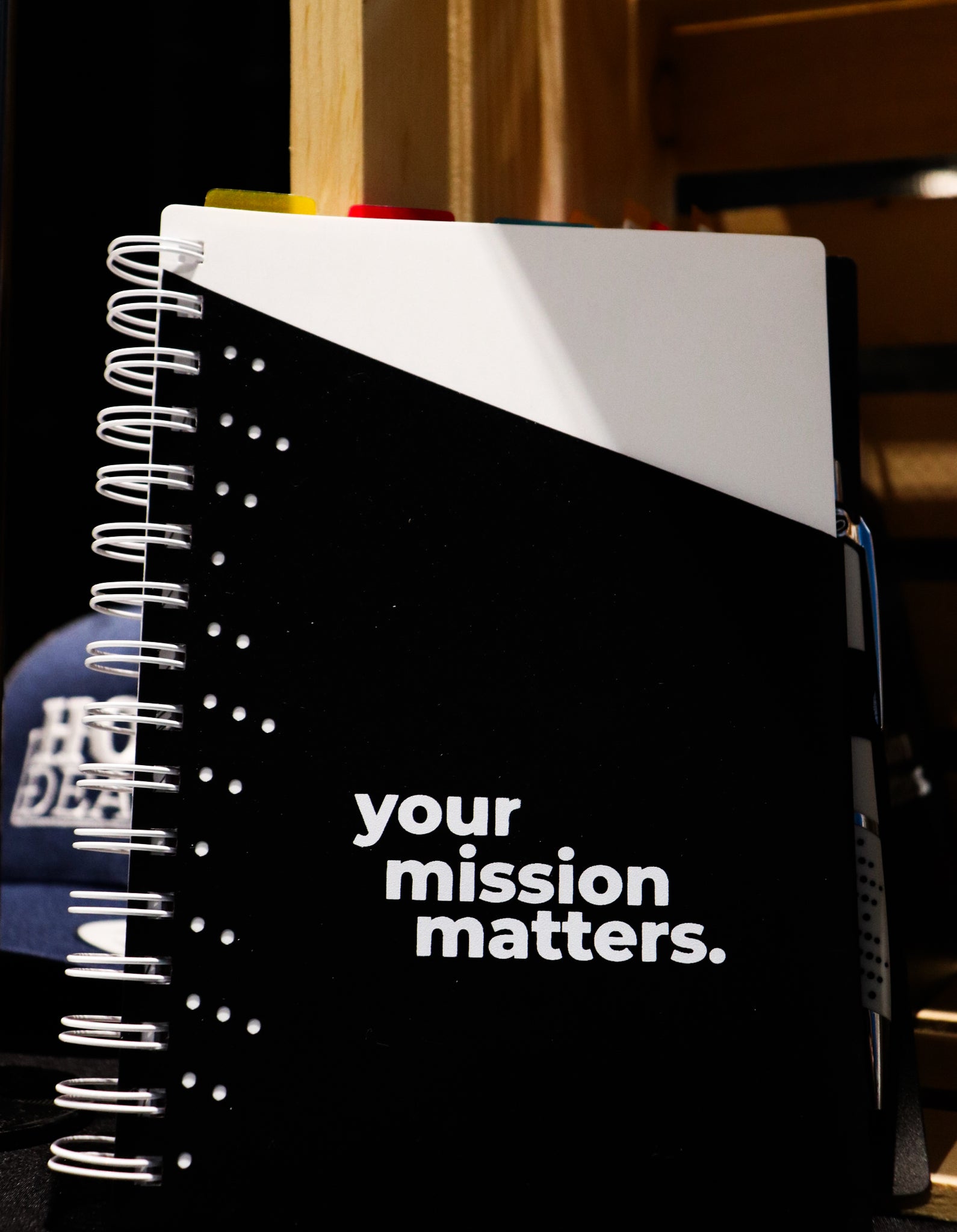 Black Your Mission Matters Notebook