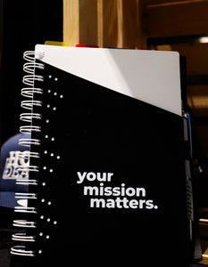 Black Your Mission Matters Notebook