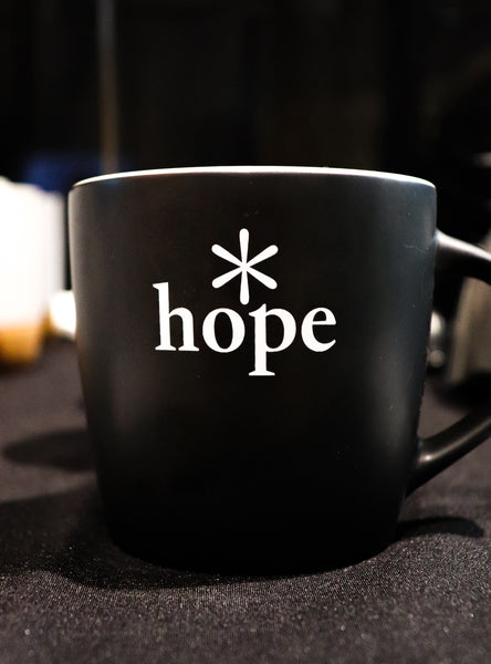 Black *hope Mug