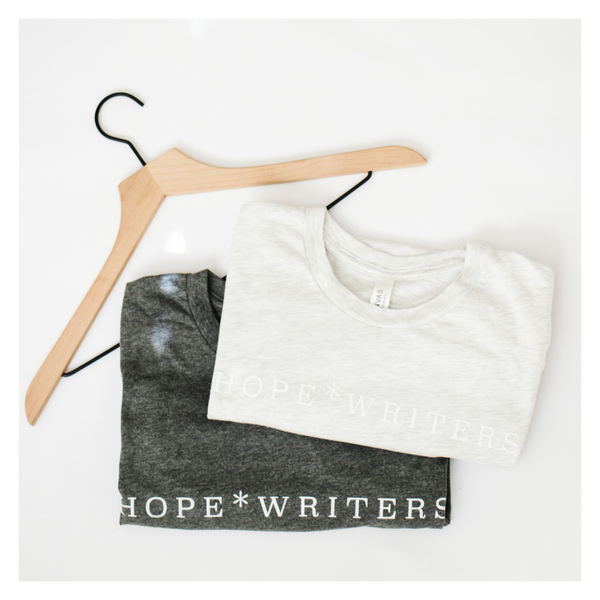 Dark Grey hope*writers T Shirt